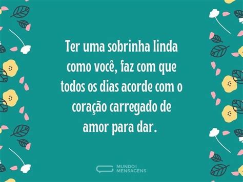 53 mensagens para sobrinha que expressam amor e carinho